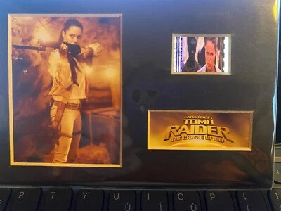 6x4 lara Croft tomb raider film cell display