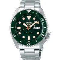 在飛比找ETMall東森購物網優惠-SEIKO 精工 5 Sports 系列綠水鬼機械錶4R36
