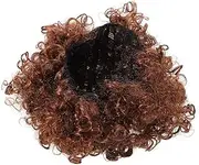 MOBUTOFU Wig Short Curly Afro Wig for Black Women Disco Party Costume Natural Look Synthetic Wig