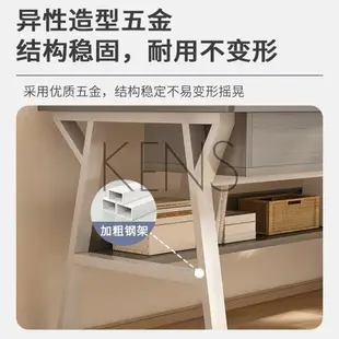 書桌 電腦桌 書桌書架一體臺式初中生帶雙抽屜小學生學習家用