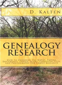 在飛比找三民網路書店優惠-Genealogy Research ― How to Or