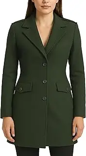 [Spazeup] Men's Blazer Coat Slim Fit Golf Green Sports Cotton Jacket Sportswear Green Jacket Men - Green Blazer Men