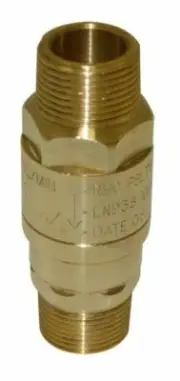 RMC PRESSURE GUARD PSL75 20mm 500kPa Male & Male, Inline Barrel Design*Aust Made
