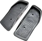 1 Pair Elliptical Machine Foot Pedals Cardio Training Lightweight Multipurpose Leg Training Pedals for Fitness Office Sports