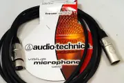 Audio Technica 10 feet (3 meter) XLRM-XLRF Microphone XLR 3-pin cable PVC PRO