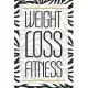 Weight Loss Fitness: 12 week sports journal for 2020 with nutritional journal to help you lose weight and exercise I 100+ pages I Extra wei