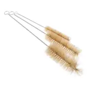 3 Pcs Flask Brush Pig Hair Baby Water Bottle for Cleaning Bottles