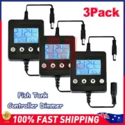 3x Fish Tank Controller Dimmer Timer LED Aquarium Light Full Spectrum Lighting