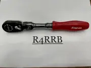 Snap-on Tools USA NEW RED 3/8" Drive HARD Handle Standard Flex Ratchet FHFD80AR