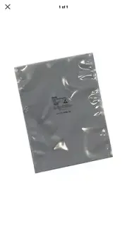 3M(TM) Static Shielding Bag SCC 1500, Metal-out, 16 in. x 24 in.