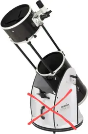 Sky-Watcher 12" Flextube 300P Collapsible Dobsonian Telescope S11740 - TUBE ONLY