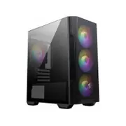 MSI Mag Forge M100R Micro ATX Computer Case - Black