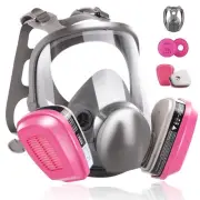 Full Face Respirator Mask - 6800 Reusable Gas Mask Anti-fog with 60921 Filter...