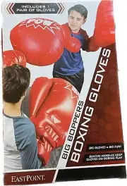 EastPoint Big Boppers Boxing Gloves, 1 Pair, Red