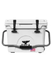 ORCA 20-quart Hard-sided Insulated Cooler, White