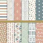 Whaline 24 Pcs Boho Pattern Paper 12 Designs Folded Flat Scrapbook Paper...