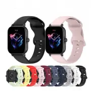 20mm Silicone Sport Strap for Amazfit GTS3 GTS2 GTS2 MINI BIP3 bip U BIP 1S