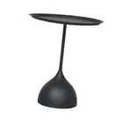 Small Round Side Table Round Pedestal Table Round Black Coffee Table for Living