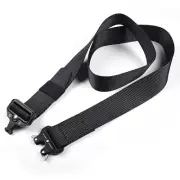 Men Casual Military Tactical Army Black Adjustable Quick Release Buckle Gun Belt