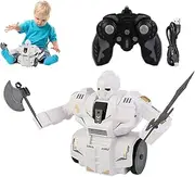 Robot Combat Set - Remote Control Fighting Robots, Two-Player Robot Battle Kit | Fall-Resistant Electric Wrestling Toys, Precise Control Robot Toy for Outdoor Games, Friends, Family Entertainment