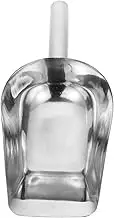 CATIEBYE Stainless Steel Flour Scoop Multifunctional Ice Food Shovel for Kitchen Smooth Surface Easy to Clean Compact Utility Tool for Freezer Ice Bucket