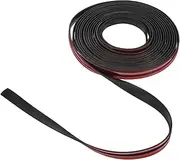 ETHZZLE T Shaped Rubber Seal Strip for Windshield Sunroof and Rear Window Self Adhesive Weather Stripping for Insulation and Water Leakage Prevention