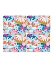 [Maxwell & Williams] Rach Jackson Wild Wonderful Cork Back Placemat 34x26.5cm Set of 4 Gift Boxed