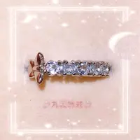 在飛比找蝦皮購物優惠-💍丸美飾戒💍天然海藍寶排戒 海藍寶 海水藍寶 3月誕生石 生