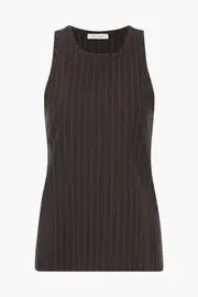 WOOL PINSTRIPE TANK