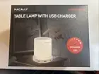 Macally Table Lamp With USB Charger
