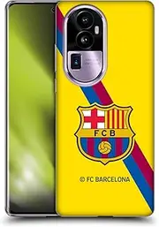 Head Case Designs Officially Licensed FC Barcelona Away 2019/20 Crest Kit Soft Gel Case Compatible with Oppo Reno10 Pro+