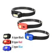 3-mode Mini COB Headlight LED Headlamp AAA Head Light Lamp Torch Outdoor Fishing