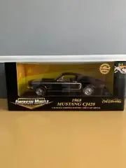 1/18 1968 MUSTANG CJ428 BLACK ERTL