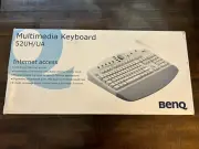Benq Multimedia Windows PS/2 PS2 Wired Computer Keyboard 52UH/UA BRAND NEW