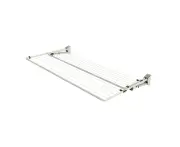 Hills Double Outdoor Folding Frame Steel Clothes Rack 26m Drying Space Surfmist