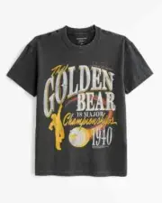 Abercrombie & Fitch Jack Nicklaus Graphic Tee Golf Vintage Style Size Mens S NWT