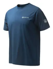 Beretta Diskgraphic T-shirt - Cotton Blue Total Eclipse #ts462-t1557-0504