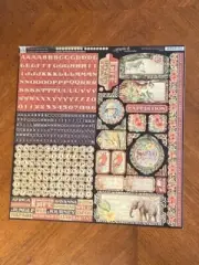 Graphic 45 SAFARI ADVENTURE 12 x 12 Stickers