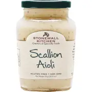 Stonewall Kitchen 10.25 Oz. Scallion Aioli 111341 Pack of 12 Stonewall Kitchen