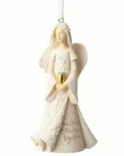 FOUNDATIONS 1st First Christmas Together Ornament #4058706~Karen Hahn~New 2017