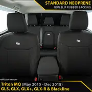 Mitsubishi Triton MQ - Cloth Seats - Dual Cab - GP4 Neoprene Bundle (In Stock)