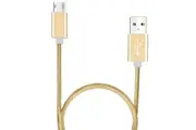 Braided Data Charger Micro USB Cable Cord for Nokia C2 C3 C01 C02 C12 C21 Plus C30 C31 2660 Flip 8210 5710 XA