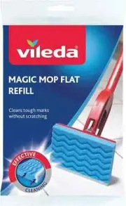BNIP Vileda Magic Mop Flat Refill - Single Pack