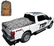 The X-Cover by TRPx with Realtree Edge Material - Trailer and Truck Bed Cover Small – Integrated Heavy Duty Tarp and Tie Down System. Fits: Extra Short Bed, Short Bed Trucks and Trailers up to 5'6"