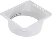 Air Conditioner Exhaust Hose Coupler, 5.9in Portable AC Unit Tube Connector, Square to Round Air Conditioning Extension Accessories for Clockwise and Counter Clockwise Thread Hose
