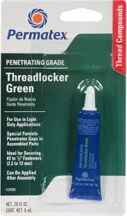 Permatex Penetrating Grade Green Threadlocker 6ml