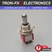 1PCS T80-T ON-ON-ON 12mm Panel Mount Threaded DPDT Toggle Switch 3A 250VAC T812