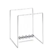 THY COLLECTIBLES Unique Stainless Steel Newtons Cradle Balance Balls 4.5 inch...