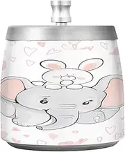 Cute Elephant Pastel Cigarette Butt Collector, Smokeless Ashtray Outdoor, Home Ash Trays