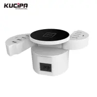 在飛比找松果購物優惠-KUCIPA 組合式無線充電器 8孔USB +2孔Type-